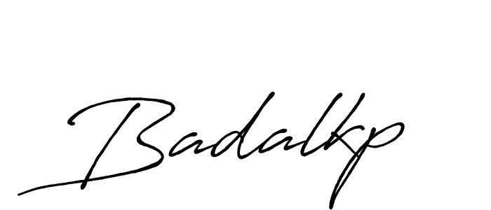 Also we have Badalkp name is the best signature style. Create professional handwritten signature collection using Antro_Vectra_Bolder autograph style. Badalkp signature style 7 images and pictures png