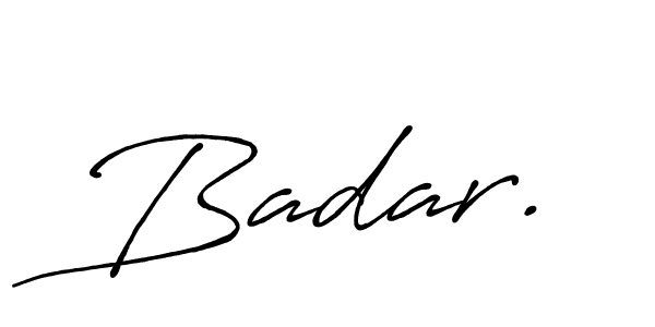 Badar. stylish signature style. Best Handwritten Sign (Antro_Vectra_Bolder) for my name. Handwritten Signature Collection Ideas for my name Badar.. Badar. signature style 7 images and pictures png