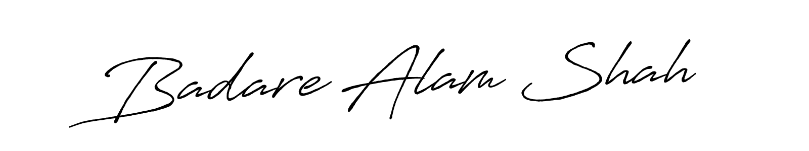 It looks lik you need a new signature style for name Badare Alam Shah. Design unique handwritten (Antro_Vectra_Bolder) signature with our free signature maker in just a few clicks. Badare Alam Shah signature style 7 images and pictures png