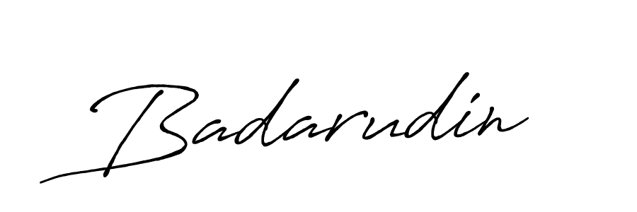 Badarudin stylish signature style. Best Handwritten Sign (Antro_Vectra_Bolder) for my name. Handwritten Signature Collection Ideas for my name Badarudin. Badarudin signature style 7 images and pictures png