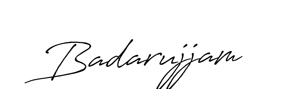 if you are searching for the best signature style for your name Badarujjam. so please give up your signature search. here we have designed multiple signature styles  using Antro_Vectra_Bolder. Badarujjam signature style 7 images and pictures png