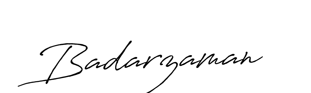 Design your own signature with our free online signature maker. With this signature software, you can create a handwritten (Antro_Vectra_Bolder) signature for name Badarzaman. Badarzaman signature style 7 images and pictures png