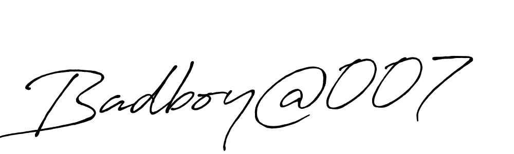 Once you've used our free online signature maker to create your best signature Antro_Vectra_Bolder style, it's time to enjoy all of the benefits that Badboy@007 name signing documents. Badboy@007 signature style 7 images and pictures png