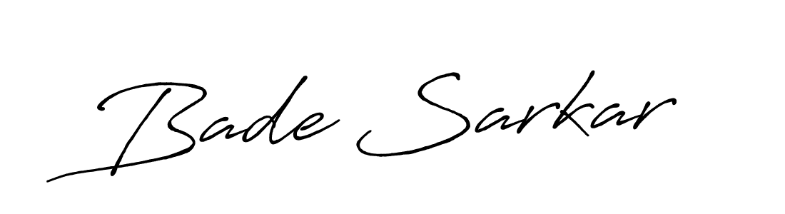 You can use this online signature creator to create a handwritten signature for the name Bade Sarkar. This is the best online autograph maker. Bade Sarkar signature style 7 images and pictures png
