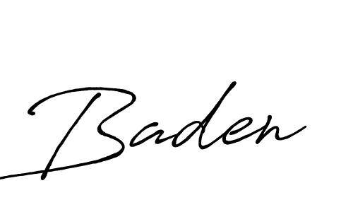 Also You can easily find your signature by using the search form. We will create Baden name handwritten signature images for you free of cost using Antro_Vectra_Bolder sign style. Baden signature style 7 images and pictures png