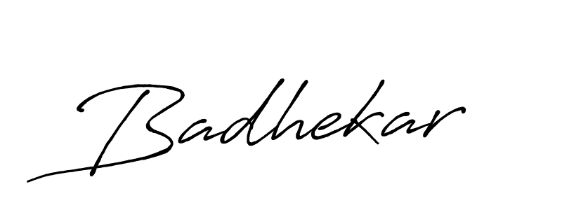 Also You can easily find your signature by using the search form. We will create Badhekar name handwritten signature images for you free of cost using Antro_Vectra_Bolder sign style. Badhekar signature style 7 images and pictures png