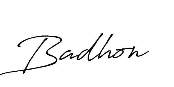 The best way (Antro_Vectra_Bolder) to make a short signature is to pick only two or three words in your name. The name Badhon include a total of six letters. For converting this name. Badhon signature style 7 images and pictures png