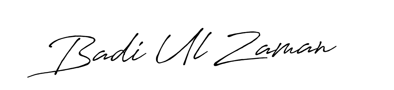 Also You can easily find your signature by using the search form. We will create Badi Ul Zaman name handwritten signature images for you free of cost using Antro_Vectra_Bolder sign style. Badi Ul Zaman signature style 7 images and pictures png