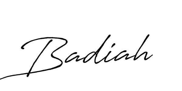 if you are searching for the best signature style for your name Badiah. so please give up your signature search. here we have designed multiple signature styles  using Antro_Vectra_Bolder. Badiah signature style 7 images and pictures png