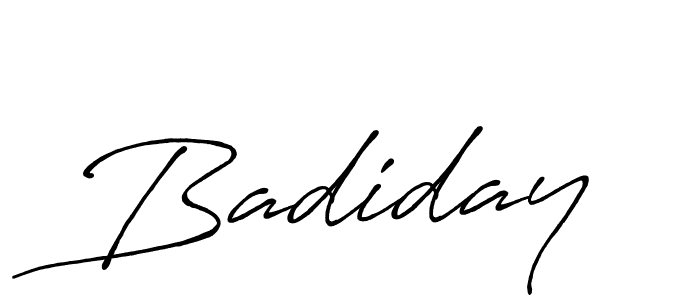 Make a short Badiday signature style. Manage your documents anywhere anytime using Antro_Vectra_Bolder. Create and add eSignatures, submit forms, share and send files easily. Badiday signature style 7 images and pictures png