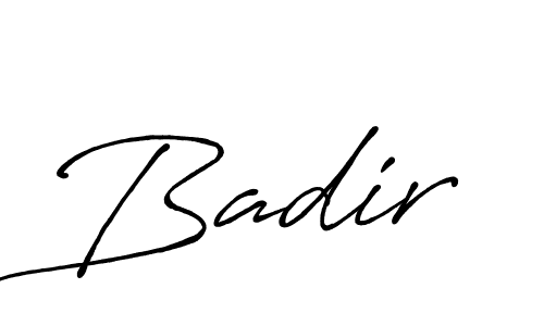 Once you've used our free online signature maker to create your best signature Antro_Vectra_Bolder style, it's time to enjoy all of the benefits that Badir name signing documents. Badir signature style 7 images and pictures png