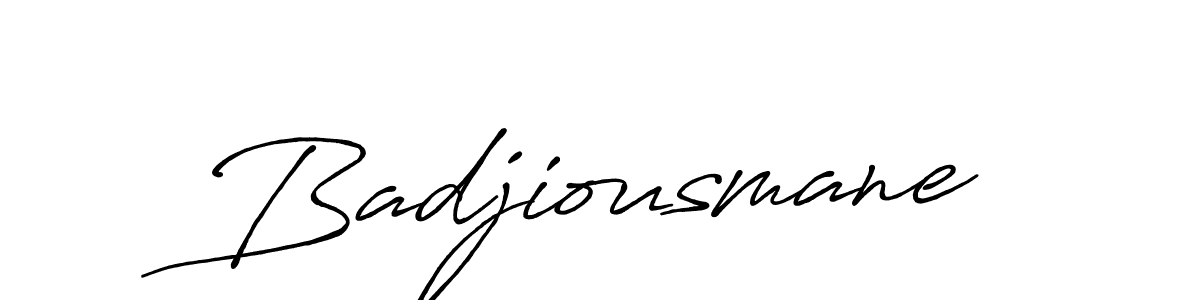 Once you've used our free online signature maker to create your best signature Antro_Vectra_Bolder style, it's time to enjoy all of the benefits that Badjiousmane name signing documents. Badjiousmane signature style 7 images and pictures png