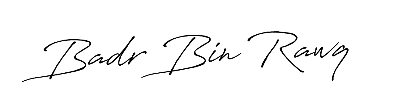 Also You can easily find your signature by using the search form. We will create Badr Bin Rawq name handwritten signature images for you free of cost using Antro_Vectra_Bolder sign style. Badr Bin Rawq signature style 7 images and pictures png