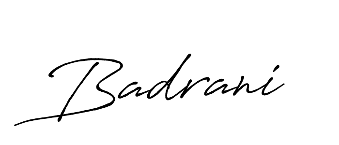 Best and Professional Signature Style for Badrani. Antro_Vectra_Bolder Best Signature Style Collection. Badrani signature style 7 images and pictures png