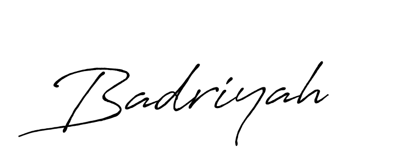 You should practise on your own different ways (Antro_Vectra_Bolder) to write your name (Badriyah) in signature. don't let someone else do it for you. Badriyah signature style 7 images and pictures png