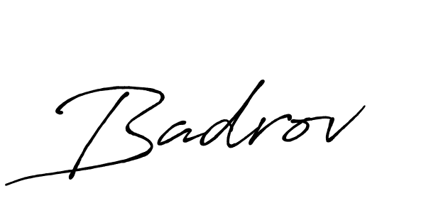 Make a beautiful signature design for name Badrov. Use this online signature maker to create a handwritten signature for free. Badrov signature style 7 images and pictures png