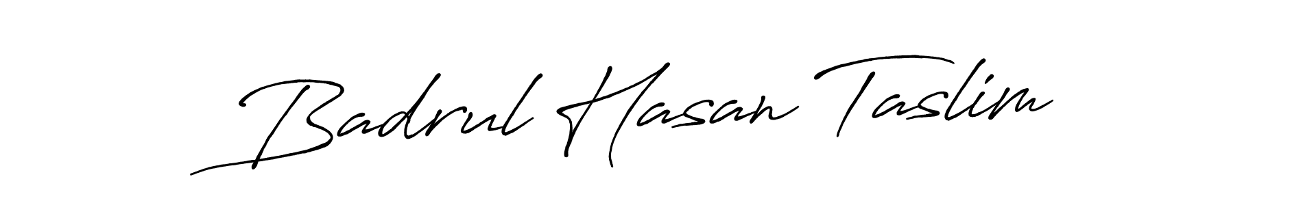 Make a beautiful signature design for name Badrul Hasan Taslim. Use this online signature maker to create a handwritten signature for free. Badrul Hasan Taslim signature style 7 images and pictures png