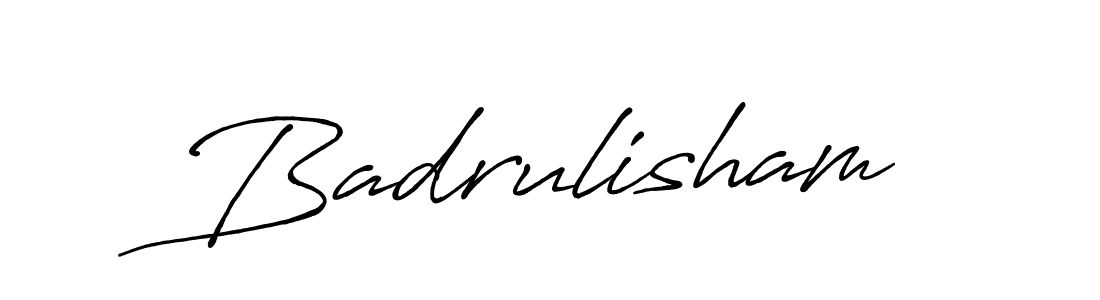 Make a beautiful signature design for name Badrulisham. Use this online signature maker to create a handwritten signature for free. Badrulisham signature style 7 images and pictures png