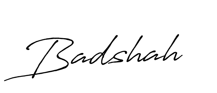 Design your own signature with our free online signature maker. With this signature software, you can create a handwritten (Antro_Vectra_Bolder) signature for name Badshah. Badshah signature style 7 images and pictures png