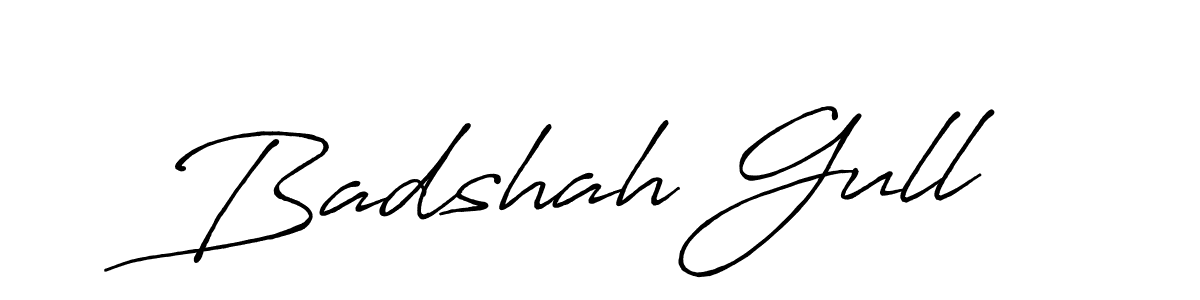 Design your own signature with our free online signature maker. With this signature software, you can create a handwritten (Antro_Vectra_Bolder) signature for name Badshah Gull. Badshah Gull signature style 7 images and pictures png