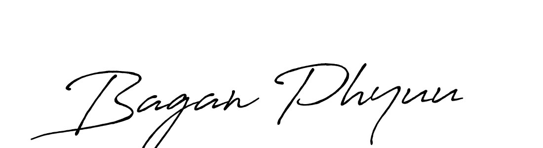 Make a beautiful signature design for name Bagan Phyuu. Use this online signature maker to create a handwritten signature for free. Bagan Phyuu signature style 7 images and pictures png