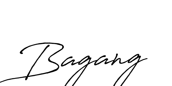 The best way (Antro_Vectra_Bolder) to make a short signature is to pick only two or three words in your name. The name Bagang include a total of six letters. For converting this name. Bagang signature style 7 images and pictures png