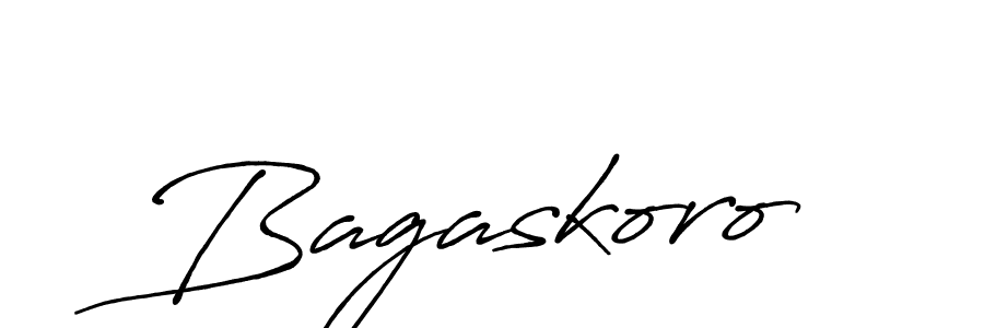 Best and Professional Signature Style for Bagaskoro. Antro_Vectra_Bolder Best Signature Style Collection. Bagaskoro signature style 7 images and pictures png