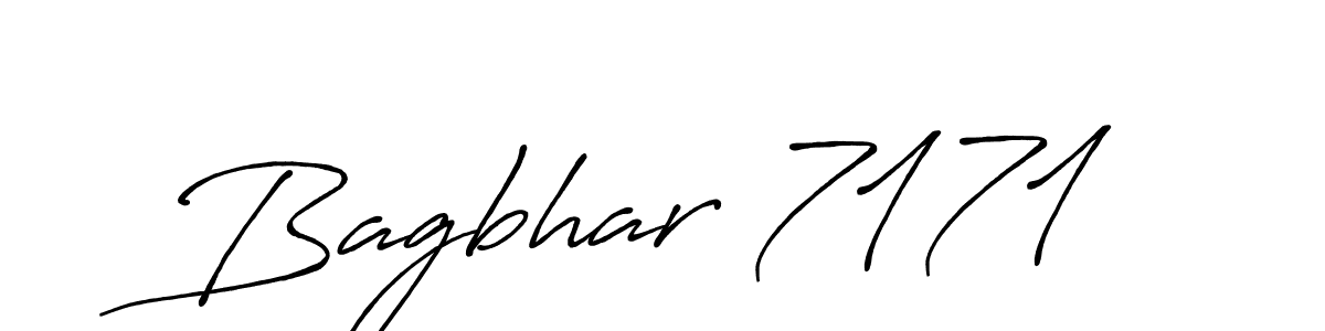 Also You can easily find your signature by using the search form. We will create Bagbhar 7171 name handwritten signature images for you free of cost using Antro_Vectra_Bolder sign style. Bagbhar 7171 signature style 7 images and pictures png