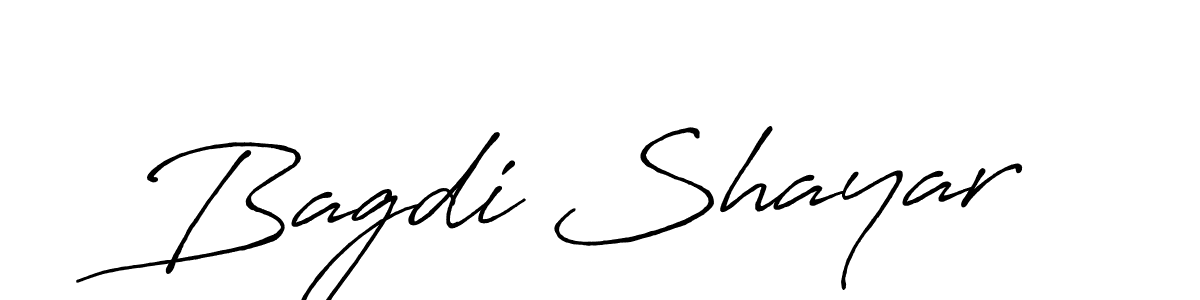 You should practise on your own different ways (Antro_Vectra_Bolder) to write your name (Bagdi Shayar) in signature. don't let someone else do it for you. Bagdi Shayar signature style 7 images and pictures png