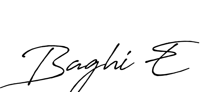 Best and Professional Signature Style for Baghi E. Antro_Vectra_Bolder Best Signature Style Collection. Baghi E signature style 7 images and pictures png