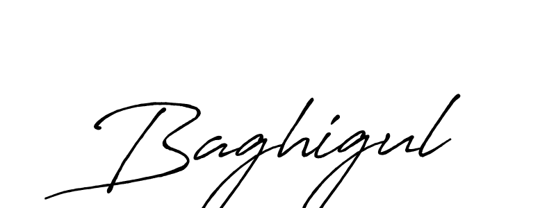 It looks lik you need a new signature style for name Baghigul. Design unique handwritten (Antro_Vectra_Bolder) signature with our free signature maker in just a few clicks. Baghigul signature style 7 images and pictures png