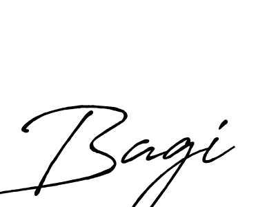 Also we have Bagi name is the best signature style. Create professional handwritten signature collection using Antro_Vectra_Bolder autograph style. Bagi signature style 7 images and pictures png