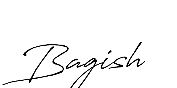 Bagish stylish signature style. Best Handwritten Sign (Antro_Vectra_Bolder) for my name. Handwritten Signature Collection Ideas for my name Bagish. Bagish signature style 7 images and pictures png