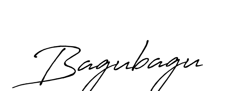 Use a signature maker to create a handwritten signature online. With this signature software, you can design (Antro_Vectra_Bolder) your own signature for name Bagubagu. Bagubagu signature style 7 images and pictures png