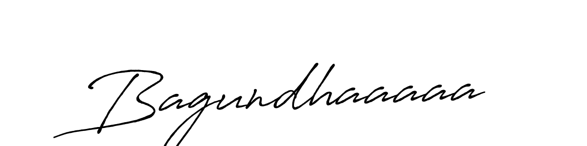 Make a beautiful signature design for name Bagundhaaaaa. With this signature (Antro_Vectra_Bolder) style, you can create a handwritten signature for free. Bagundhaaaaa signature style 7 images and pictures png