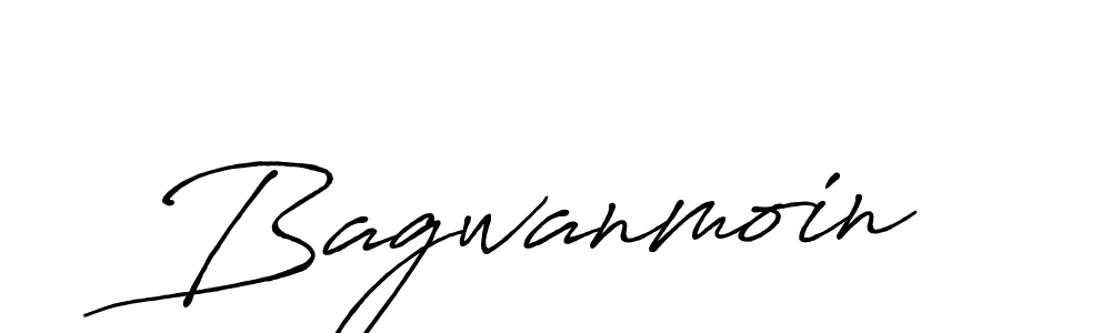 Also You can easily find your signature by using the search form. We will create Bagwanmoin name handwritten signature images for you free of cost using Antro_Vectra_Bolder sign style. Bagwanmoin signature style 7 images and pictures png
