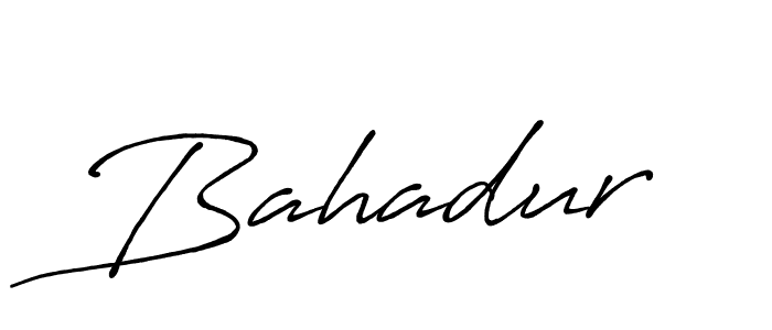 How to make Bahadur signature? Antro_Vectra_Bolder is a professional autograph style. Create handwritten signature for Bahadur name. Bahadur signature style 7 images and pictures png