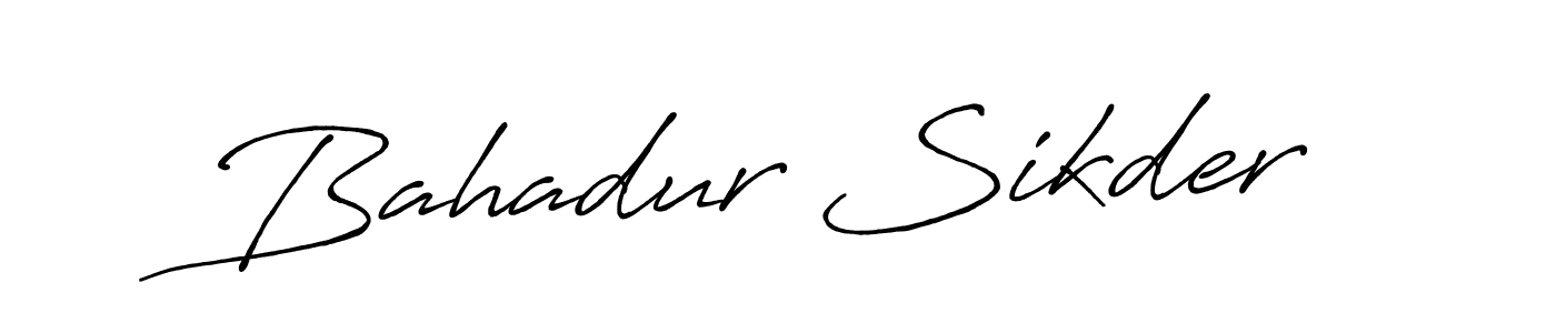 if you are searching for the best signature style for your name Bahadur Sikder. so please give up your signature search. here we have designed multiple signature styles  using Antro_Vectra_Bolder. Bahadur Sikder signature style 7 images and pictures png