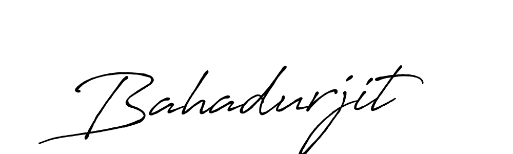 Bahadurjit stylish signature style. Best Handwritten Sign (Antro_Vectra_Bolder) for my name. Handwritten Signature Collection Ideas for my name Bahadurjit. Bahadurjit signature style 7 images and pictures png