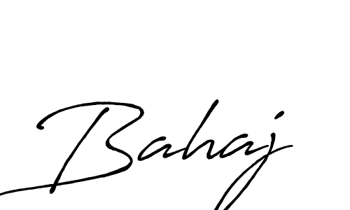 Create a beautiful signature design for name Bahaj. With this signature (Antro_Vectra_Bolder) fonts, you can make a handwritten signature for free. Bahaj signature style 7 images and pictures png