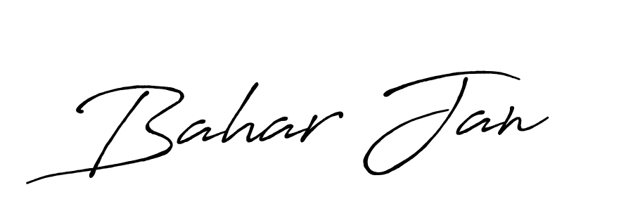 Make a beautiful signature design for name Bahar Jan. Use this online signature maker to create a handwritten signature for free. Bahar Jan signature style 7 images and pictures png