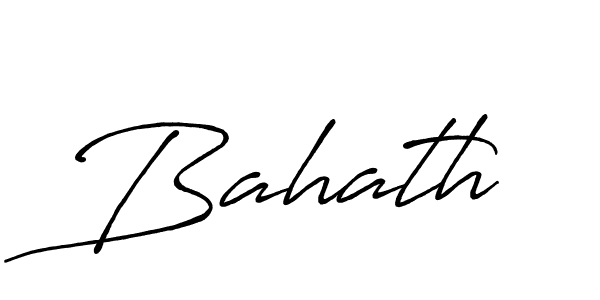 How to make Bahath signature? Antro_Vectra_Bolder is a professional autograph style. Create handwritten signature for Bahath name. Bahath signature style 7 images and pictures png