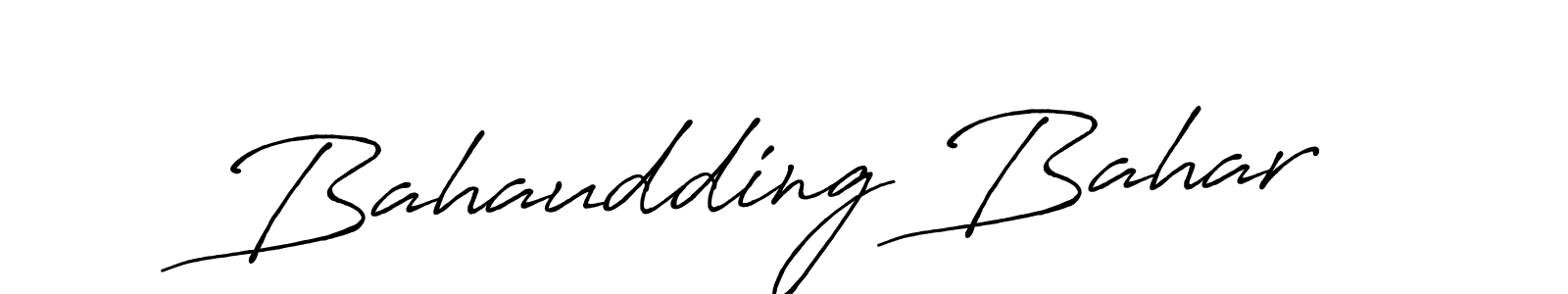 Once you've used our free online signature maker to create your best signature Antro_Vectra_Bolder style, it's time to enjoy all of the benefits that Bahaudding Bahar name signing documents. Bahaudding Bahar signature style 7 images and pictures png