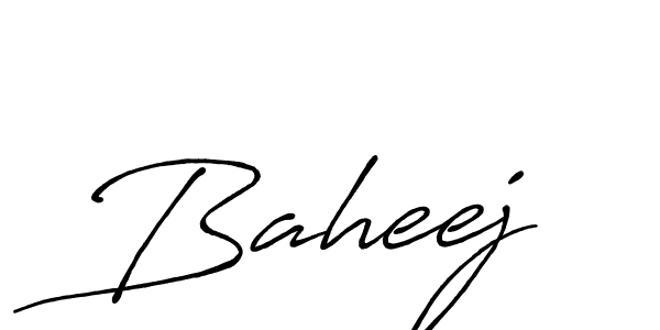 It looks lik you need a new signature style for name Baheej. Design unique handwritten (Antro_Vectra_Bolder) signature with our free signature maker in just a few clicks. Baheej signature style 7 images and pictures png