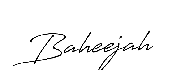 Also You can easily find your signature by using the search form. We will create Baheejah name handwritten signature images for you free of cost using Antro_Vectra_Bolder sign style. Baheejah signature style 7 images and pictures png