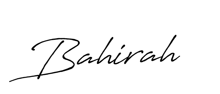 It looks lik you need a new signature style for name Bahirah. Design unique handwritten (Antro_Vectra_Bolder) signature with our free signature maker in just a few clicks. Bahirah signature style 7 images and pictures png