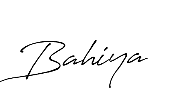 You should practise on your own different ways (Antro_Vectra_Bolder) to write your name (Bahiya) in signature. don't let someone else do it for you. Bahiya signature style 7 images and pictures png