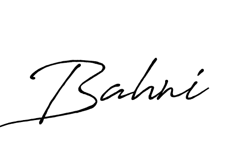 How to Draw Bahni signature style? Antro_Vectra_Bolder is a latest design signature styles for name Bahni. Bahni signature style 7 images and pictures png