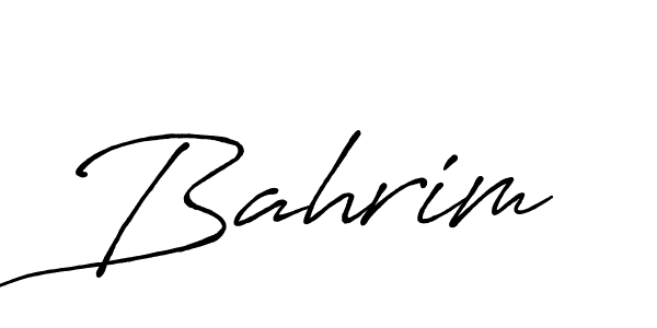 See photos of Bahrim official signature by Spectra . Check more albums & portfolios. Read reviews & check more about Antro_Vectra_Bolder font. Bahrim signature style 7 images and pictures png