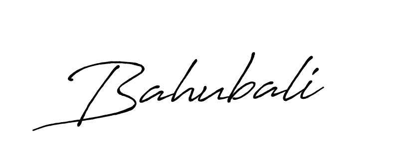 Use a signature maker to create a handwritten signature online. With this signature software, you can design (Antro_Vectra_Bolder) your own signature for name Bahubali. Bahubali signature style 7 images and pictures png